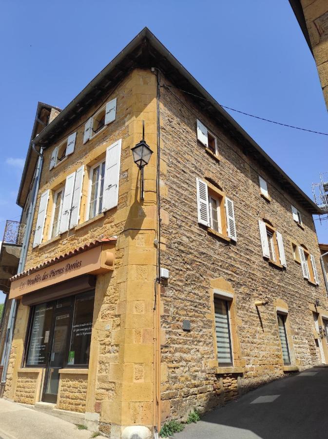 Appartement Oingt - Les Meubles Des Pierres Dorees Theize Exteriör bild